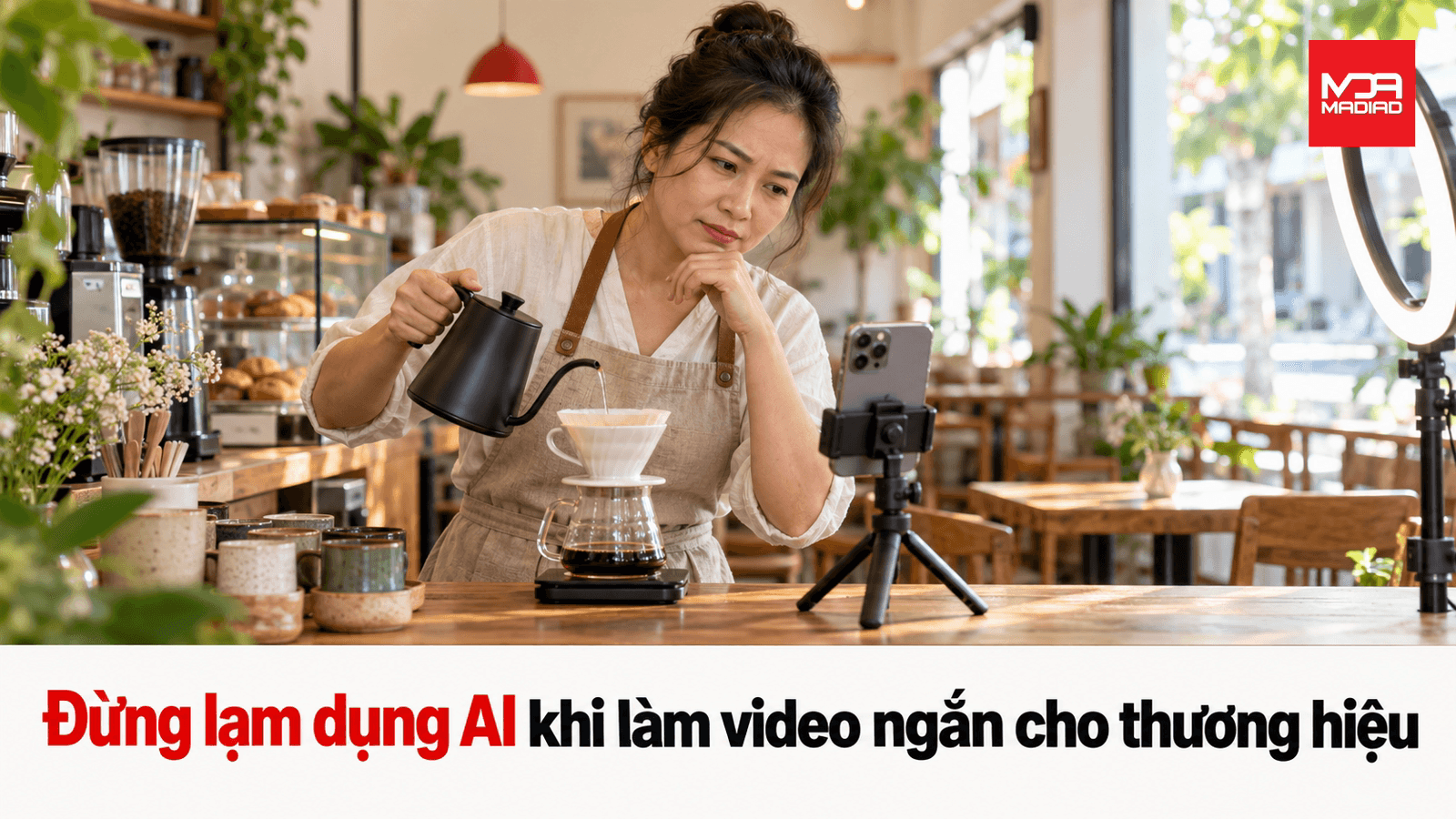 Đừng lạm dụng AI khi tạo video ngắn cho thương hiệu