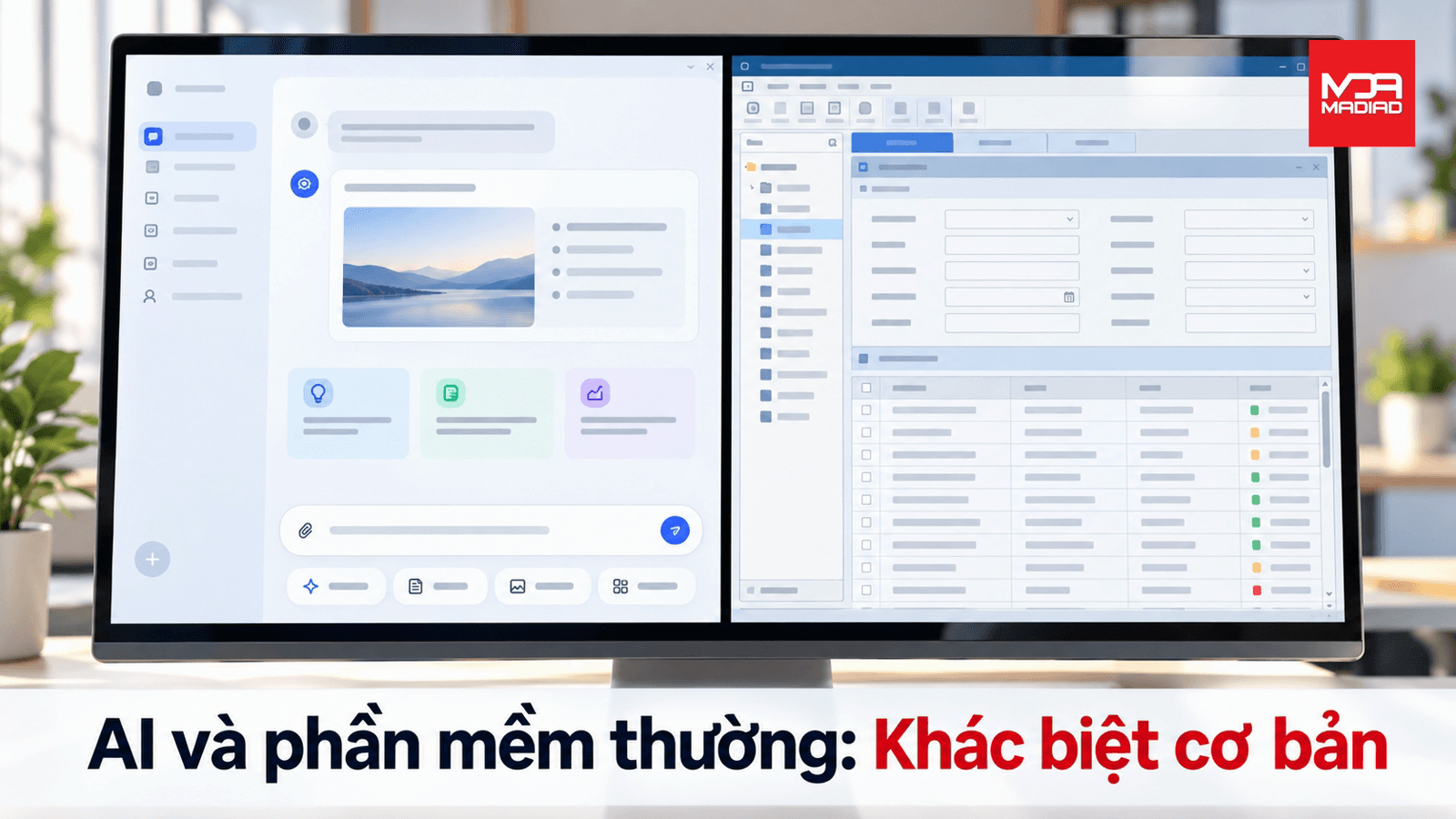 AI hay phần mềm thông thường: Chọn cái nào?