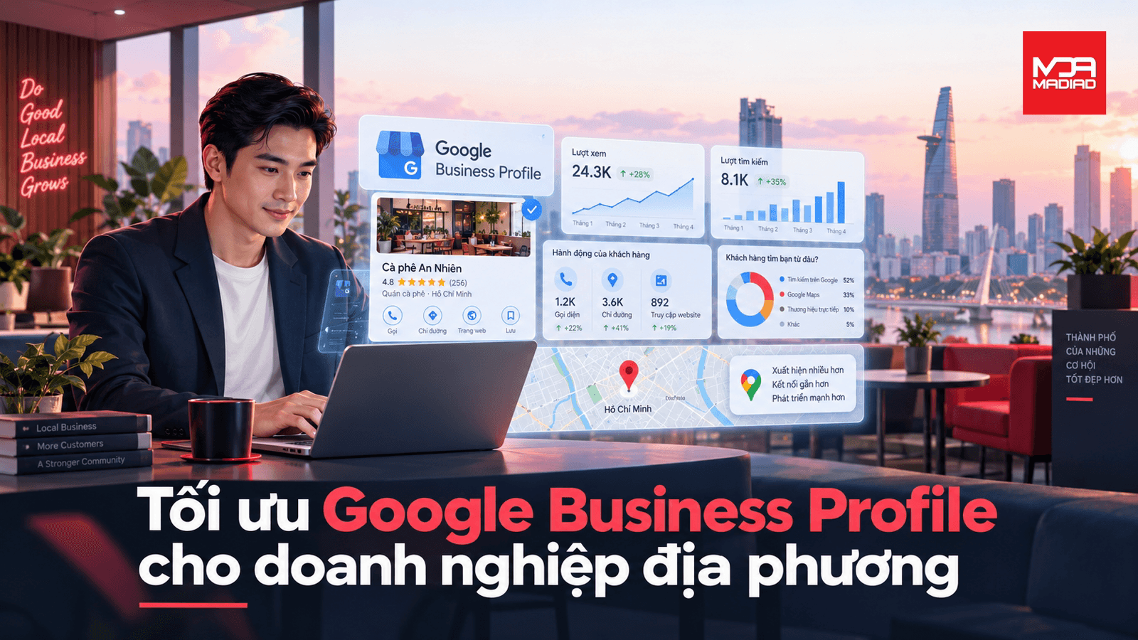 Tối ưu Google Business Profile cho doanh nghiệp | MADIAD