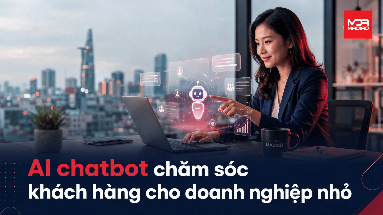 AI chatbot chăm sóc khách hàng cho doanh nghiệp nhỏ