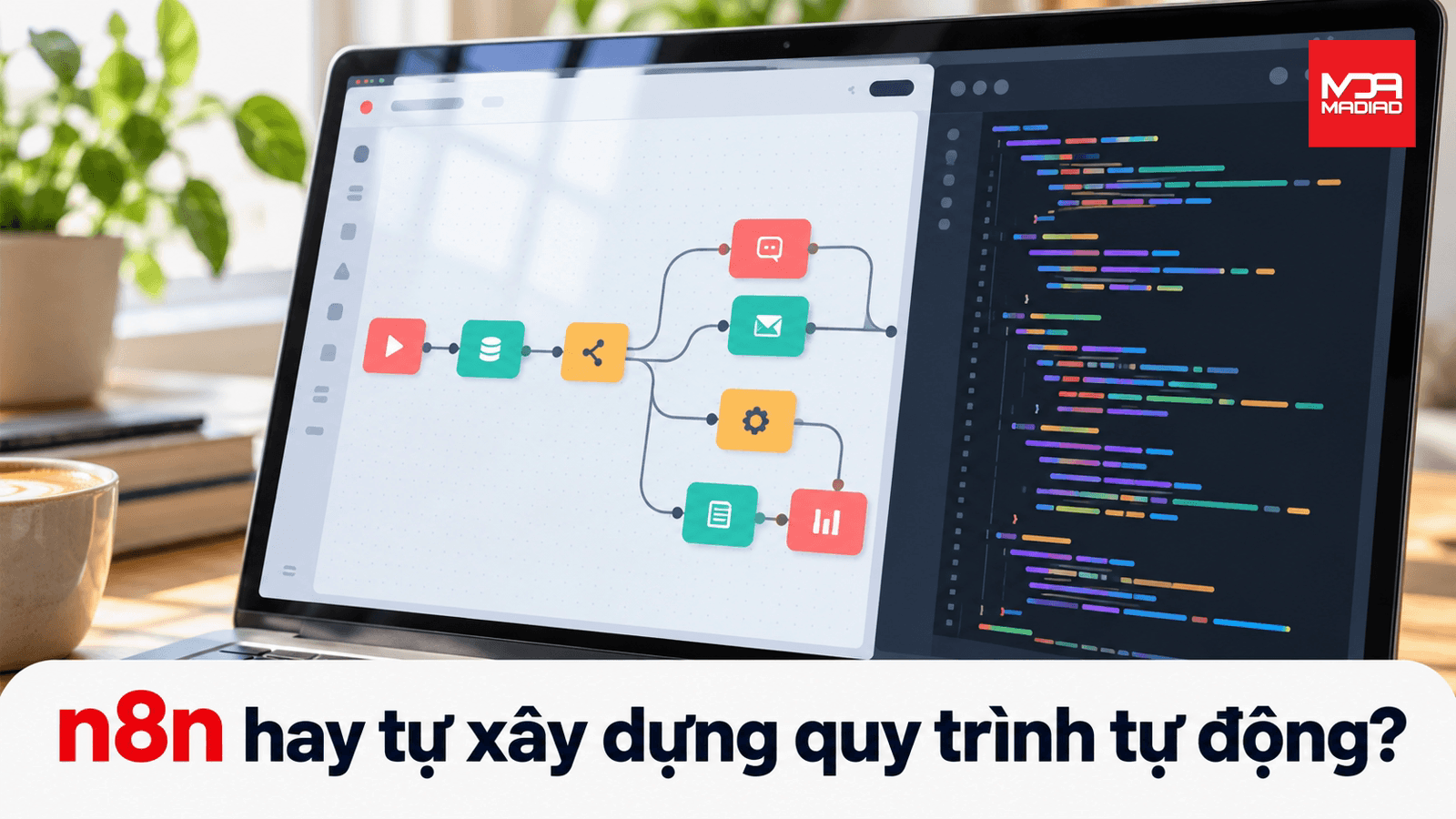 n8n hay Tự xây dựng quy trình tự động?