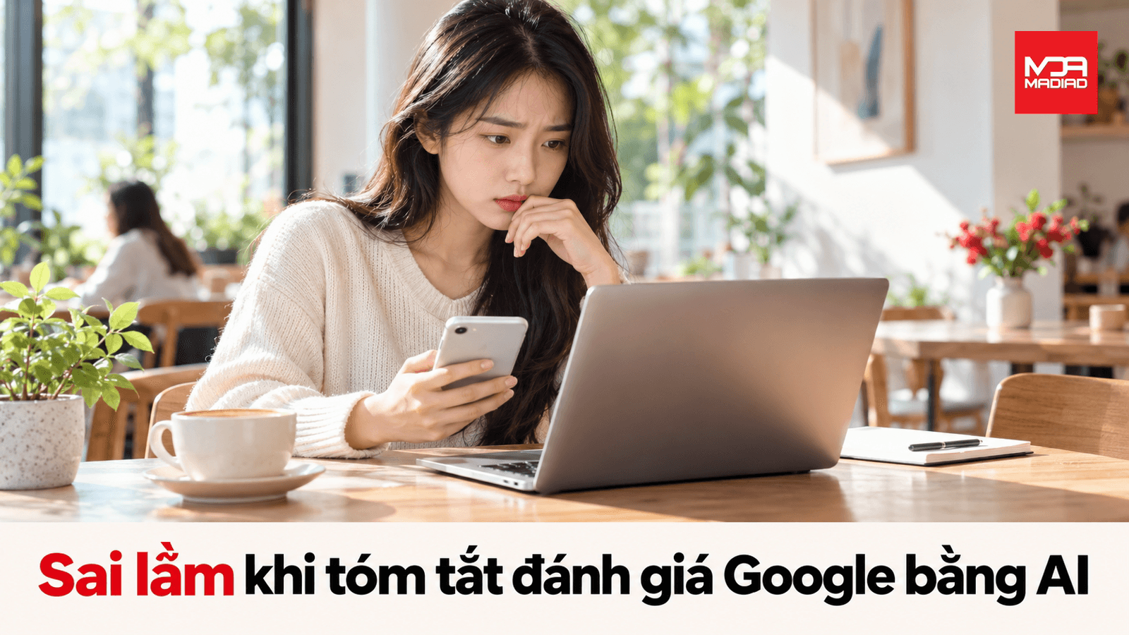 Sai lầm khi tóm tắt đánh giá Google bằng AI