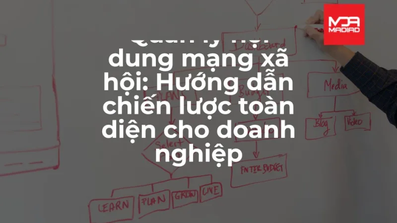 quản lý nội dung mạng xã hội